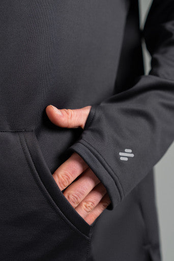 Ultimate Hoodie Sport - Polerón Deportivo de Hombre (Negro - Black Sand)