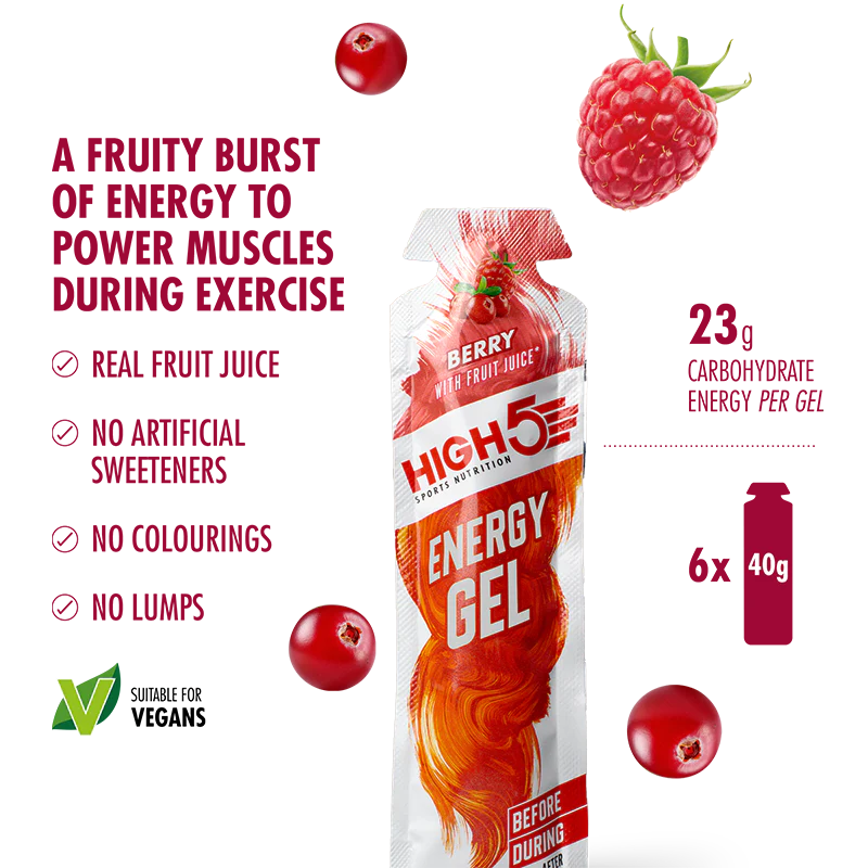 Energy Gel High5 (Distintos sabores 40g)