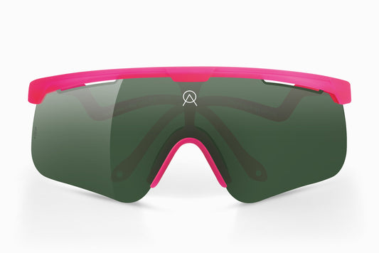 Alba Optics Delta Original - Anteojo Deportivo: Marco color rosado FCS VZUM™ LEAF