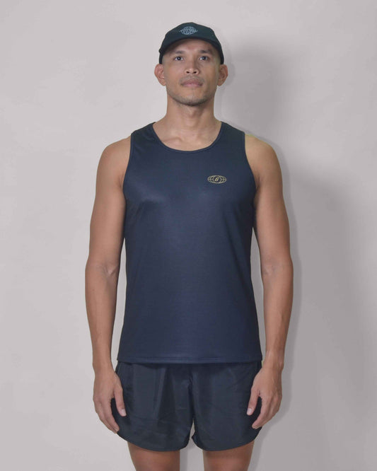 Polera Running Tiniebla Gavia - Camiseta de correr sin mangas. Hombre
