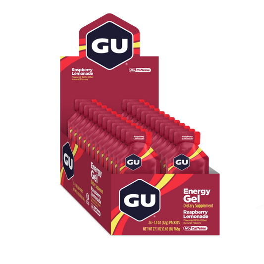 Caja de 24 Geles GU Energy Gel Original 32g (Sin Cafeina) (6 sabores)