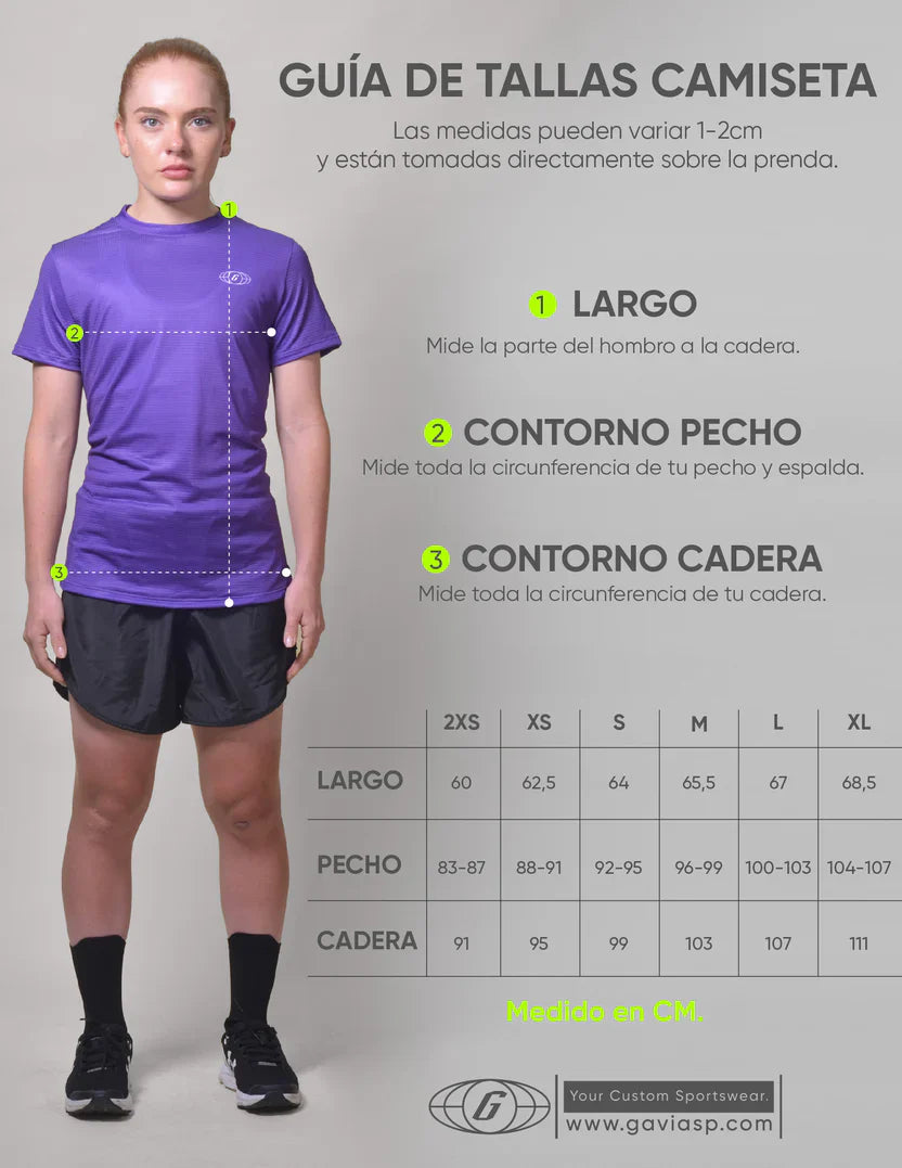 Polera Running Celeste Mujer