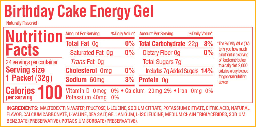 Caja de 24 Geles GU Energy Gel Original 32g (Sin Cafeina) (6 sabores)
