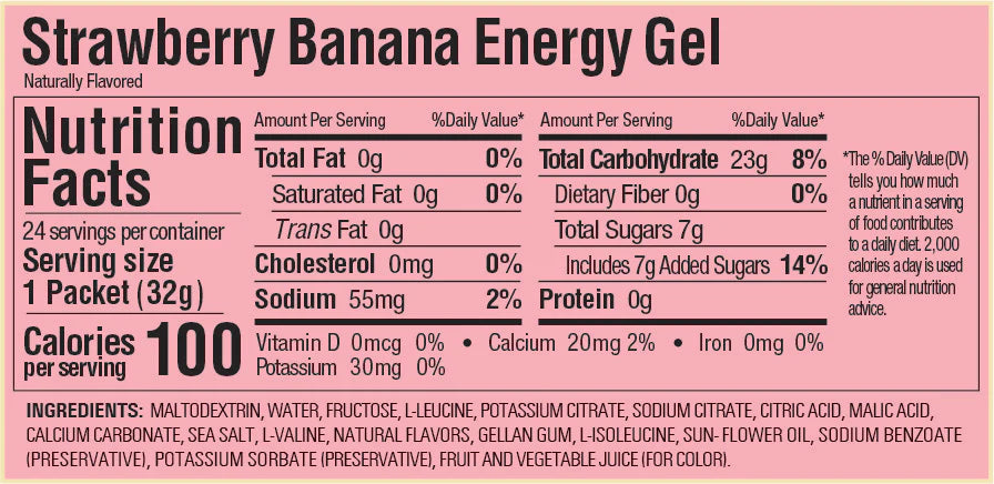 Caja de 24 Geles GU Energy Gel Original 32g (Sin Cafeina) (6 sabores)