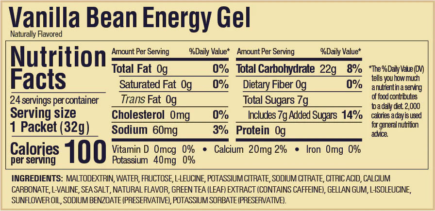 Gel GU Energy Original 32g Con Cafeína (7 sabores)