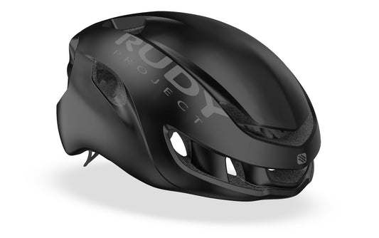 Rudy Project Nytron - Casco de Ciclismo Aero Ruta y Triatlón (Colores Blanco y Negro)