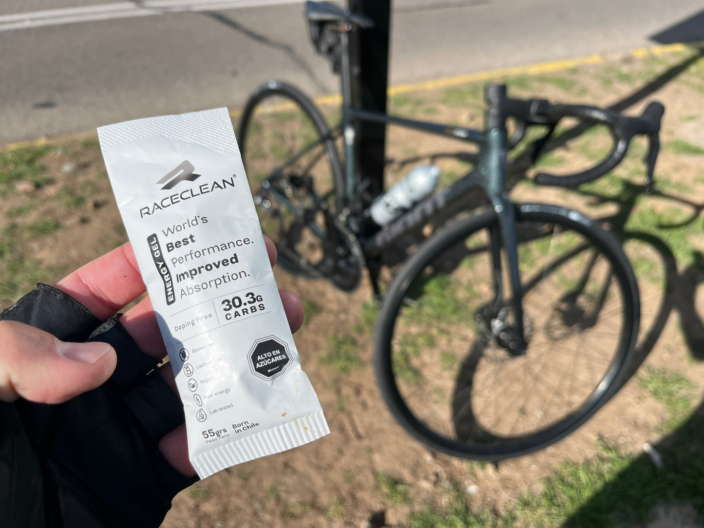 RaceClean – Gel deportivo de alto rendimiento (55g). 7 fuentes de carbohidratos. Individual o caja de 35u