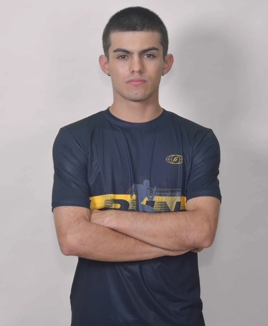 Gavia Black Run - Polera de Running Manga corta Hombre (Negra)