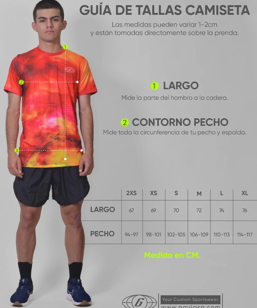 Gavia Black Run - Polera de Running Manga corta Hombre (Negra)