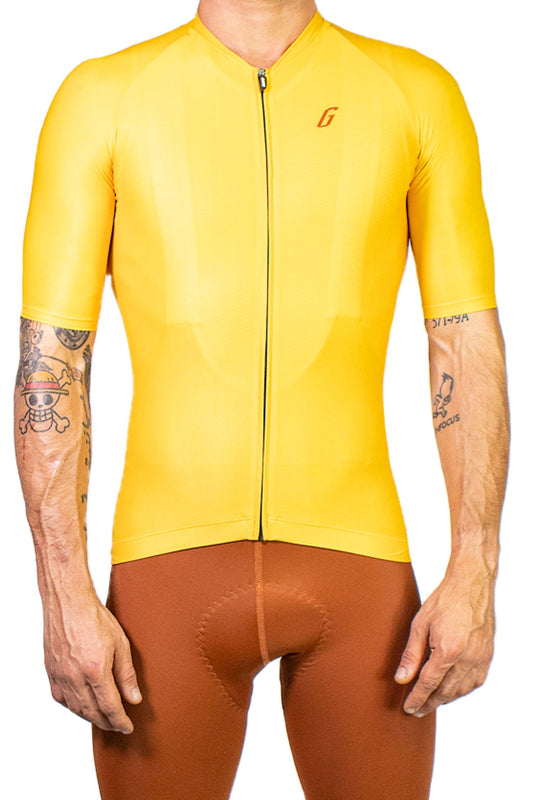 Gavia 55Sp - Tricota de ciclismo hombre Tricota (Pure Nature Mostaza)