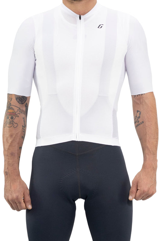 Gavia Everest 45Sp - Tricota de ciclismo Hombre (Color Blanco)