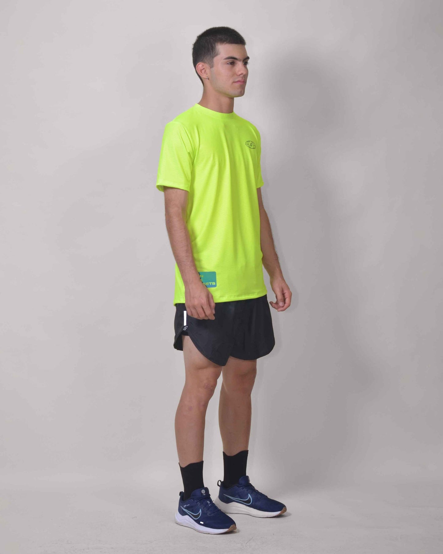 Gavia Green Flow - Polera de Running Manga corta Hombre (amarillo)