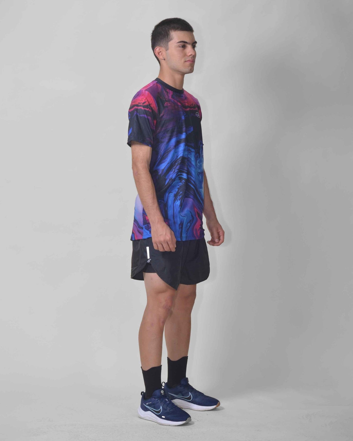 Gavia Seea - Polera de Running Manga corta Hombre (multicolor)