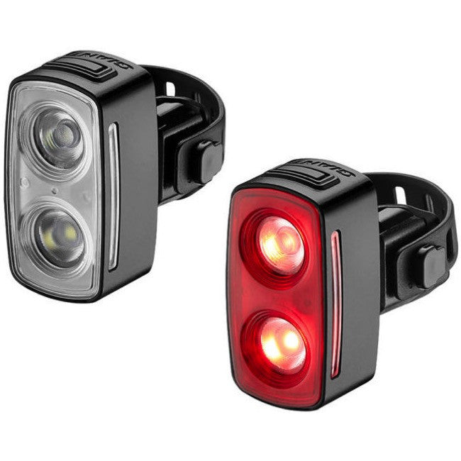 Pack de Luces de ciclismo Giant Recon HL (Delantera) y TL (Trasera) 200