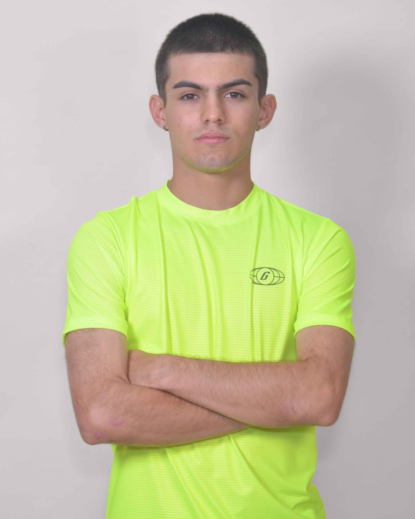 Gavia Green Flow - Polera de Running Manga corta Hombre (amarillo)