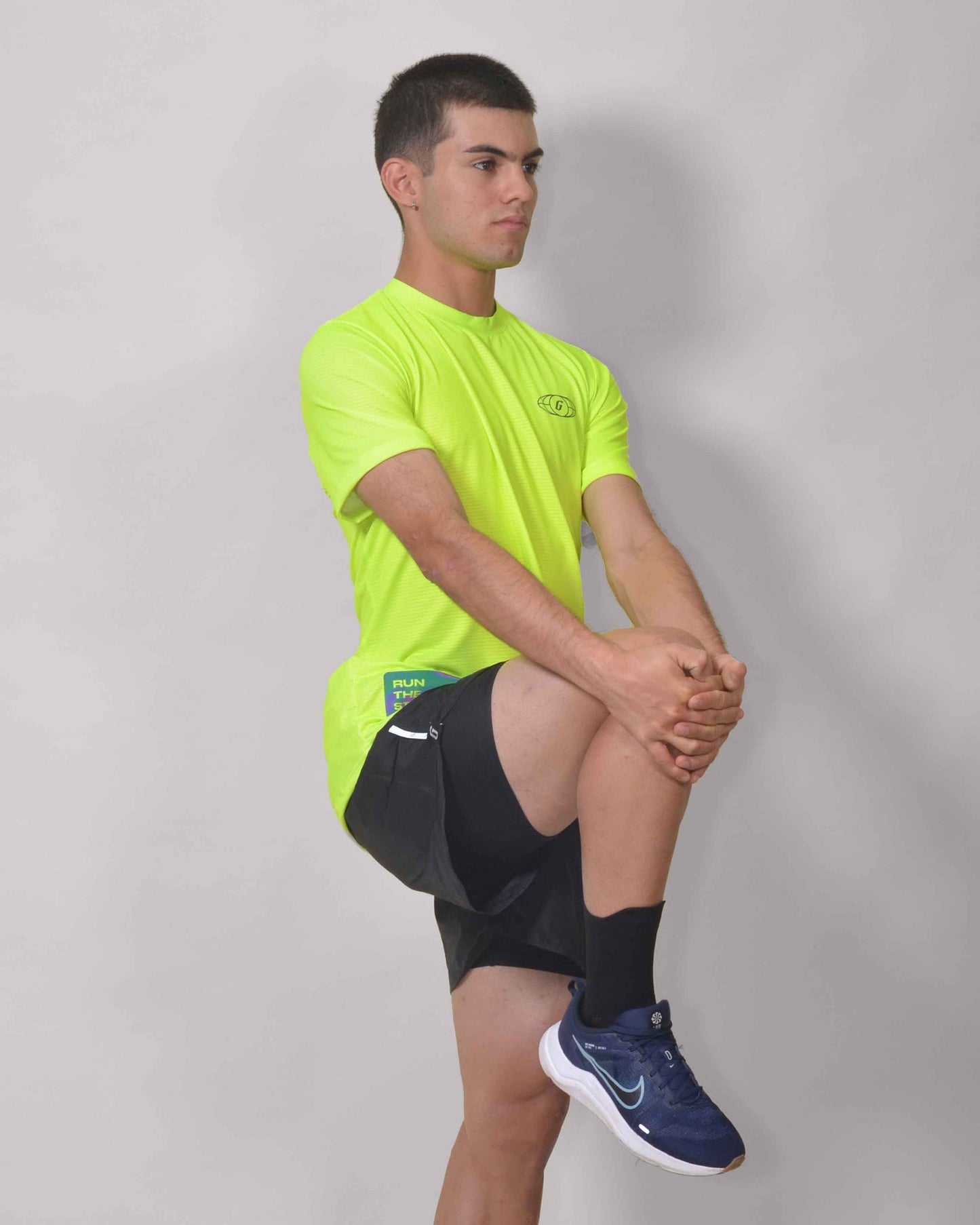 Gavia Green Flow - Polera de Running Manga corta Hombre (amarillo)