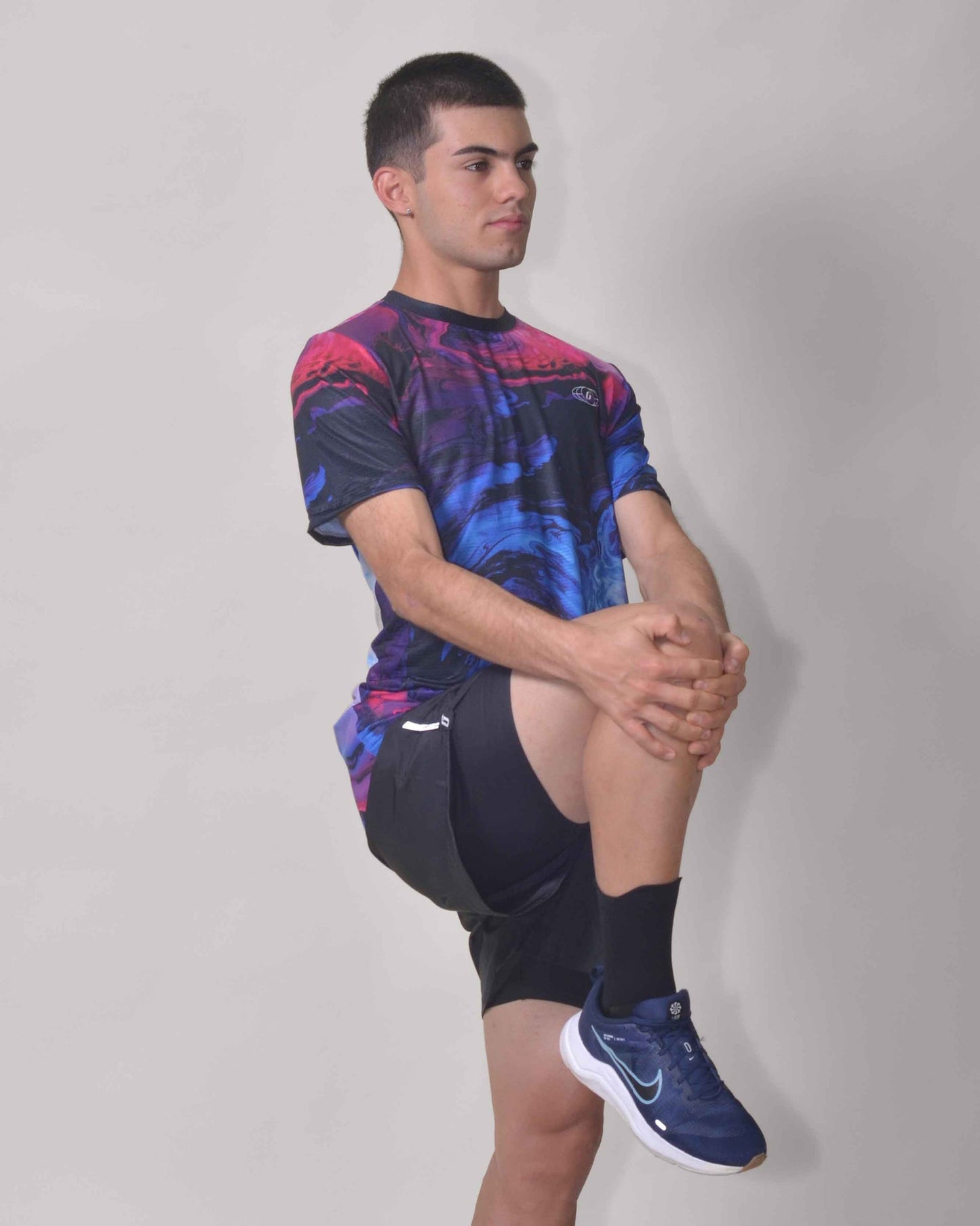 Gavia Seea - Polera de Running Manga corta Hombre (multicolor)