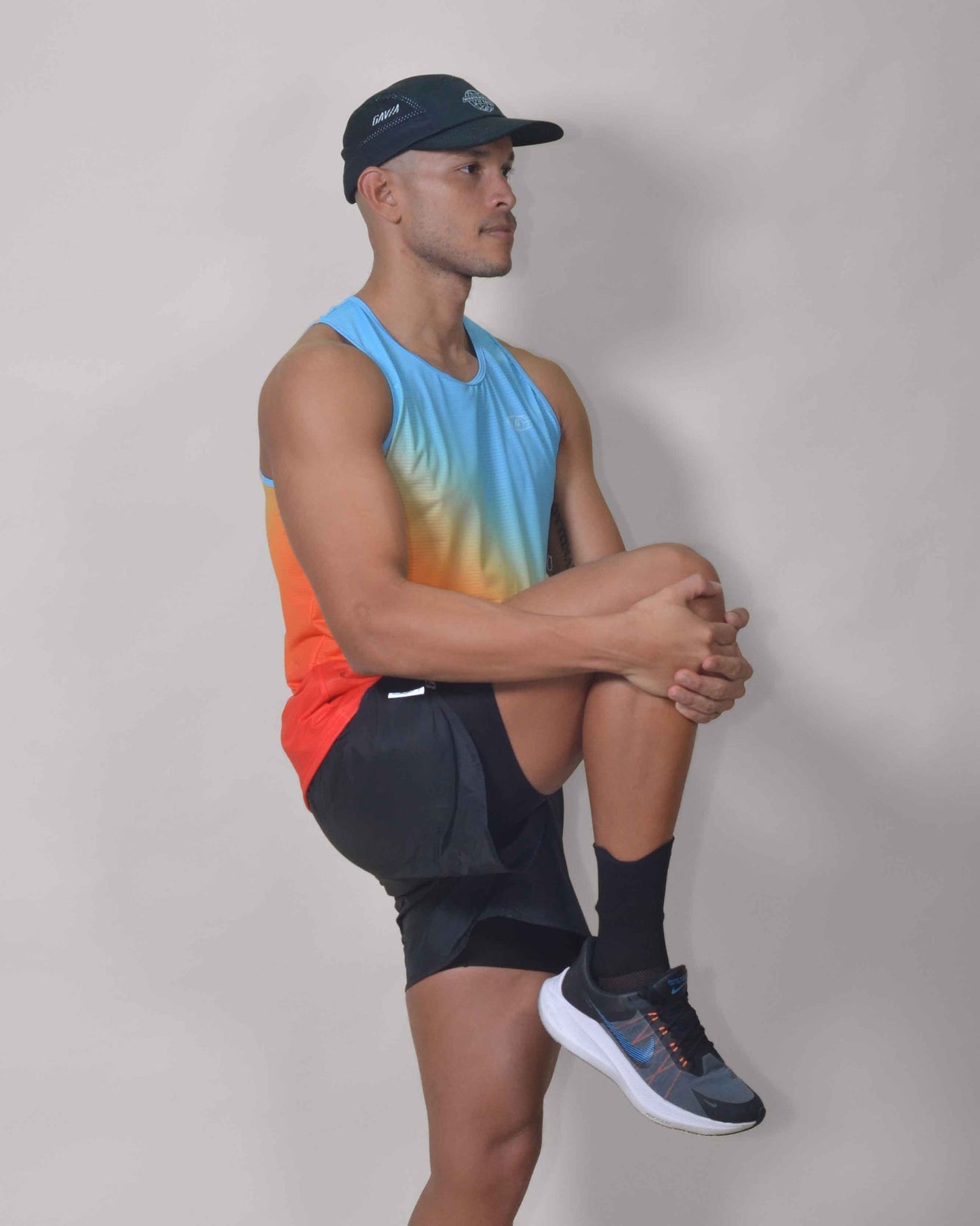 Polera Running Newton Gavia - Camiseta de correr sin mangas. Hombre