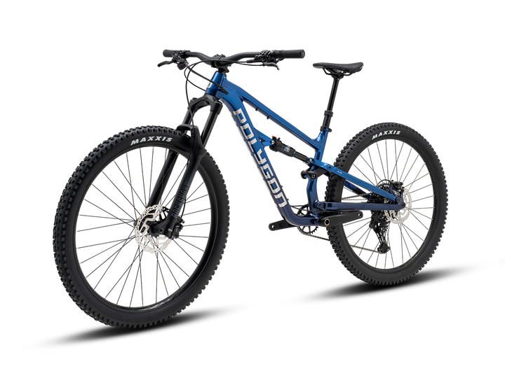Polygon Siskiu T6 UDH - Bicicleta de MTB Trail Doble suspensión (Azul)