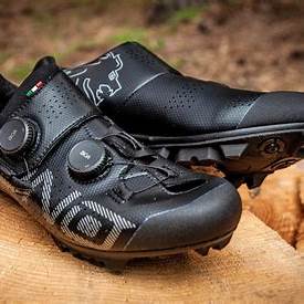 Crono CX-1 - Zapato de ciclismo MTB XC o Gravel (Colores Rojo, Negro, Verde)