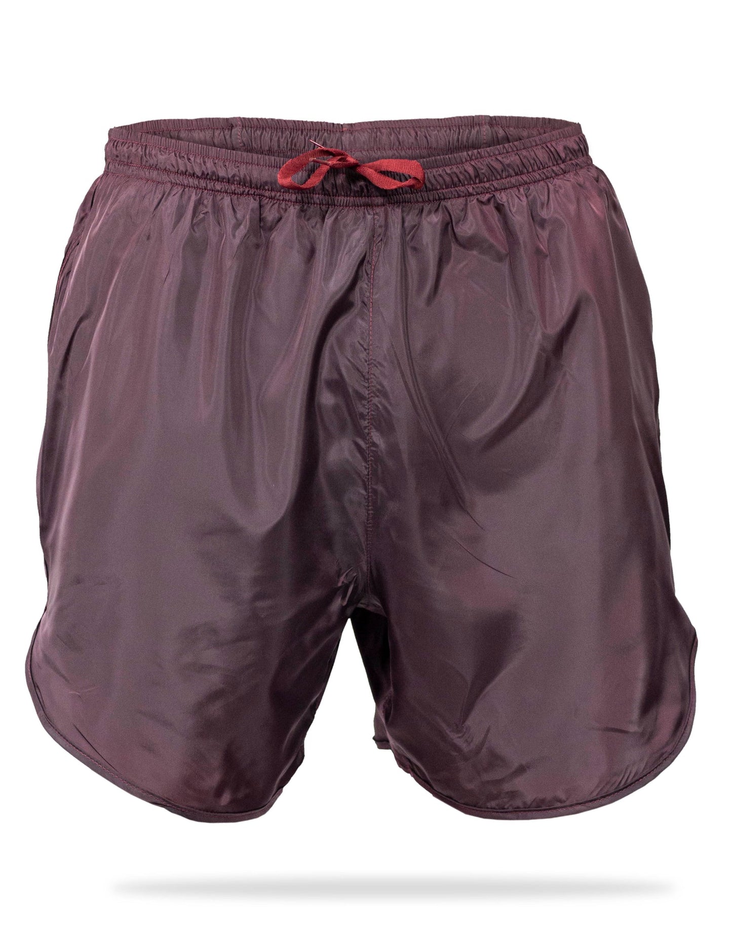 Gavia Pantalon - Short de Running Con Bolsillo y calza Vino