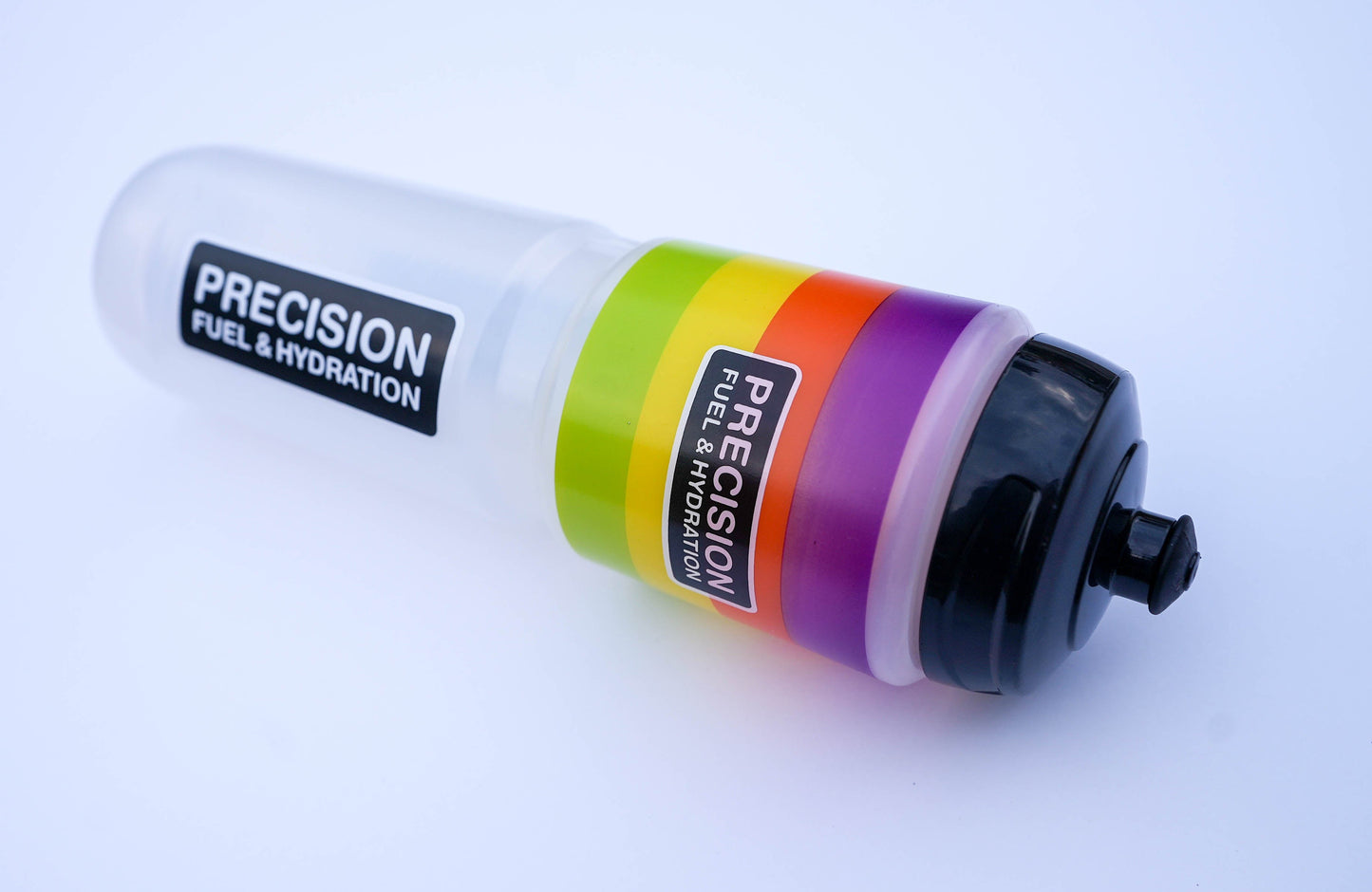 PF&H Botella deportiva caramagiola de 1 litro - Precision Fuel and Hydratation transparente