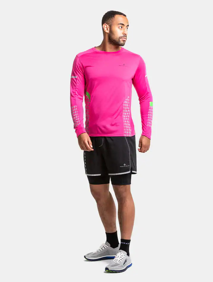 RONHILL Tech Afterhours Twin – Short de running para hombre