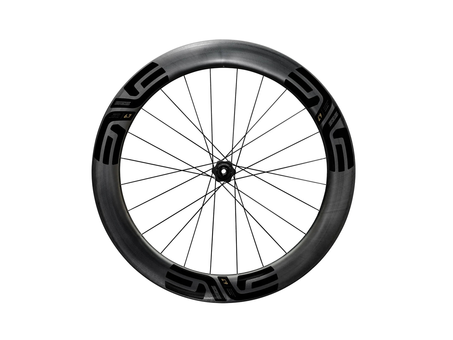 Enve SES 6.7, INDR SP - Rueda Delantera de carbono perfil 6.7. Freno Disco. CL 12x100