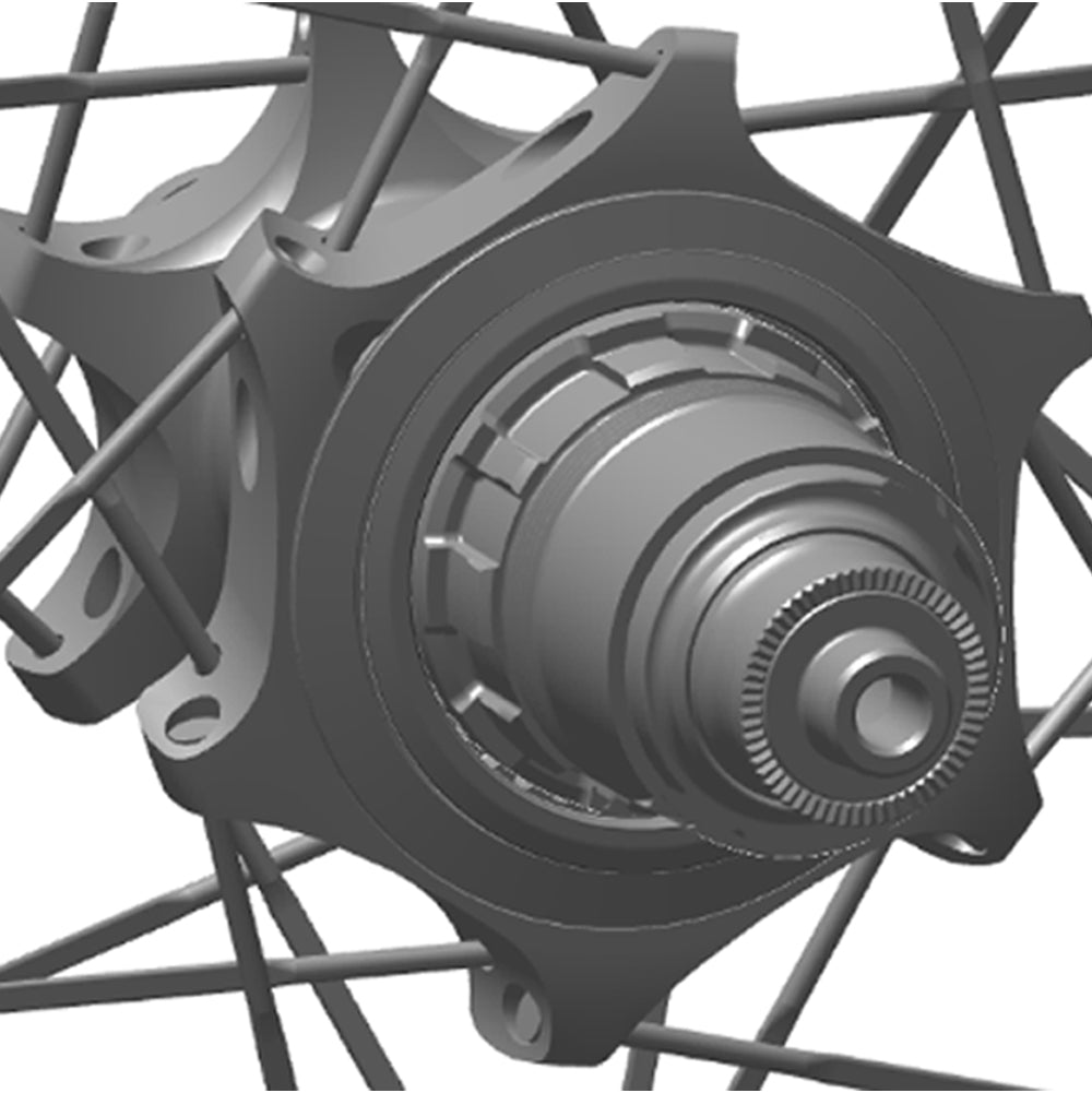Rueda de carbono Zipp 303 S 23mm - freno Disco - Trasera