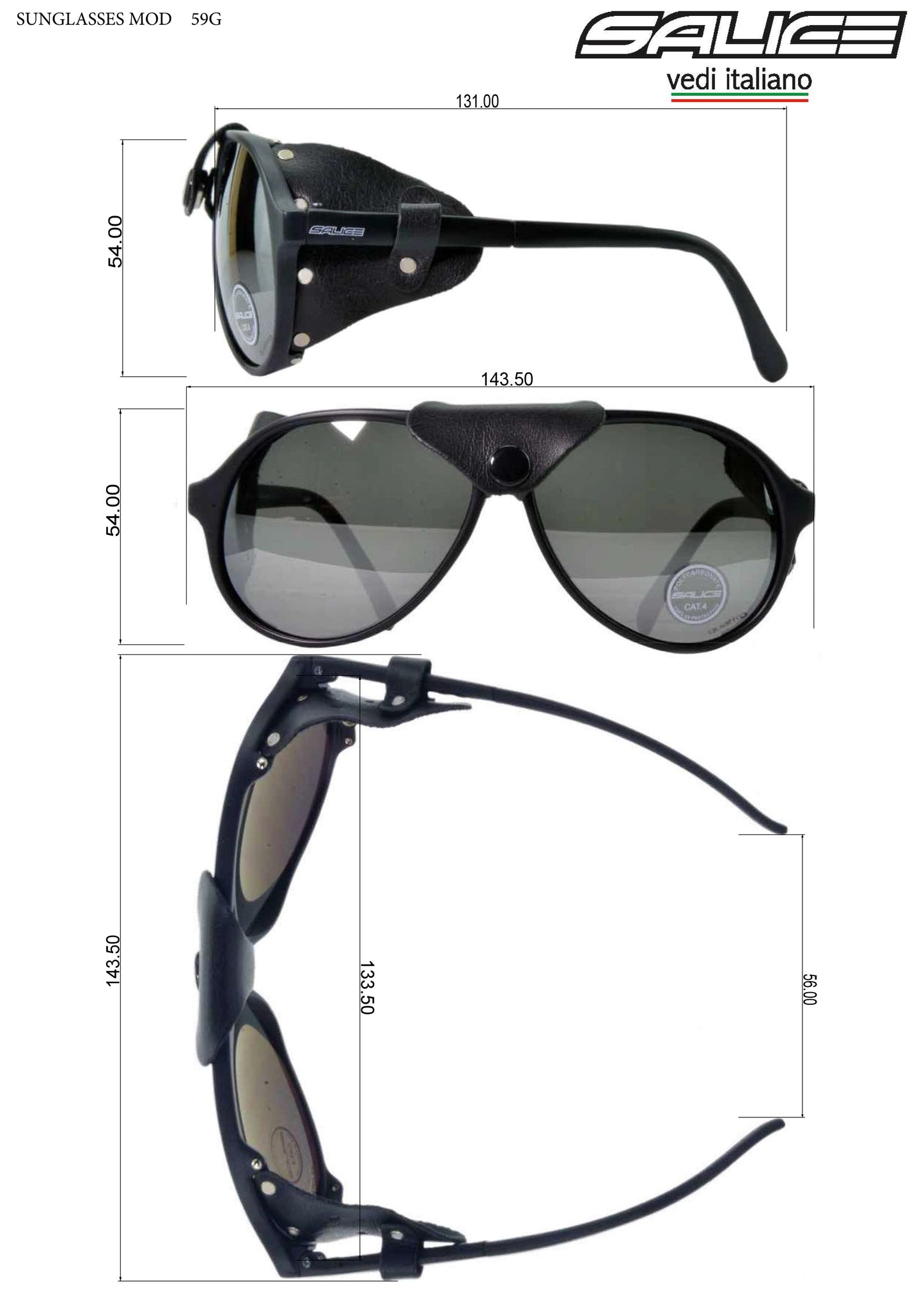 Anteojos Deportivos Salice 59 G