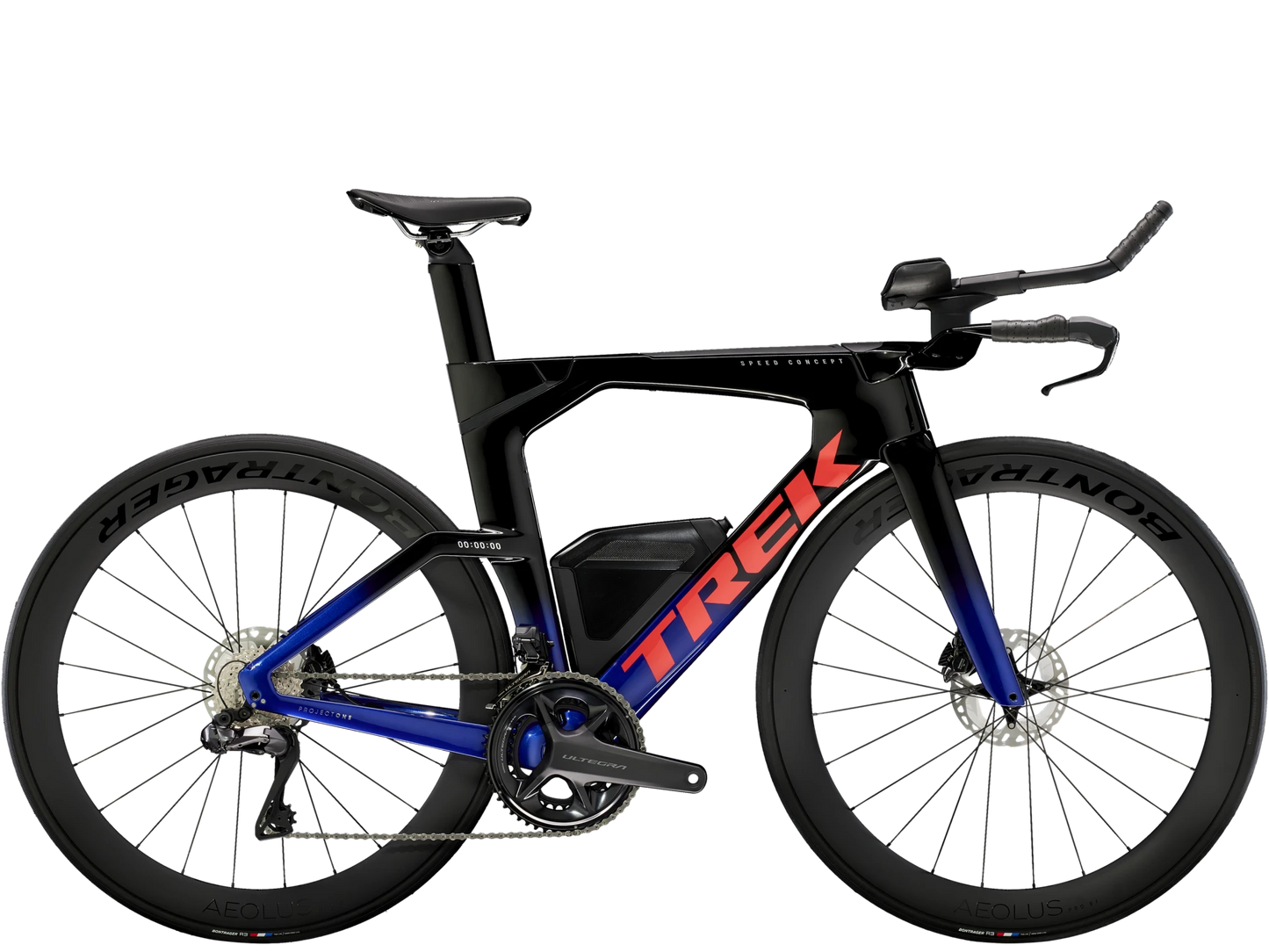 Bicicleta de Triatlón Trek Speed Concept SLR7 gen3 (Negro - Azul - Rojo)