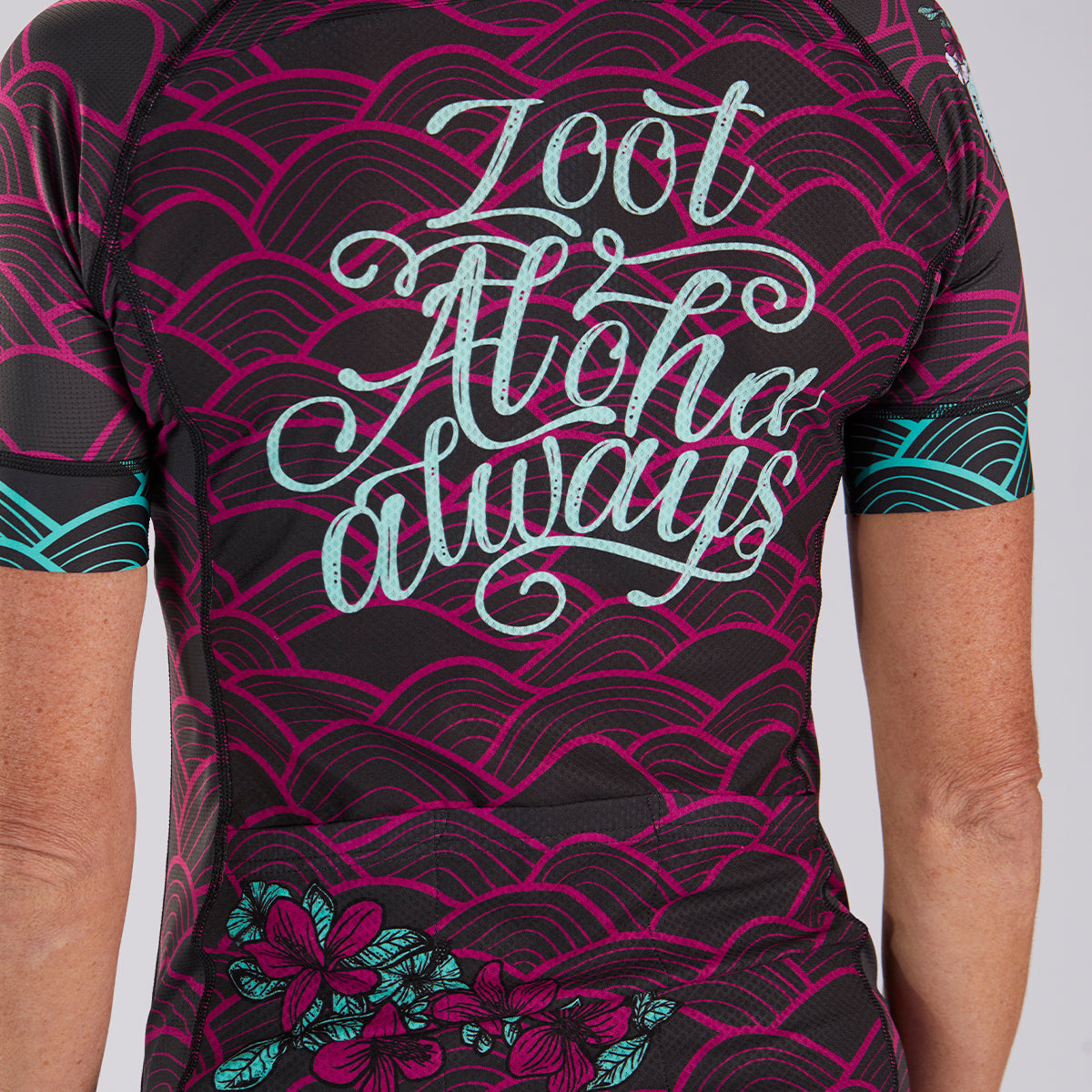 Tricota de Ciclismo Zoot ALOHA (mujer)