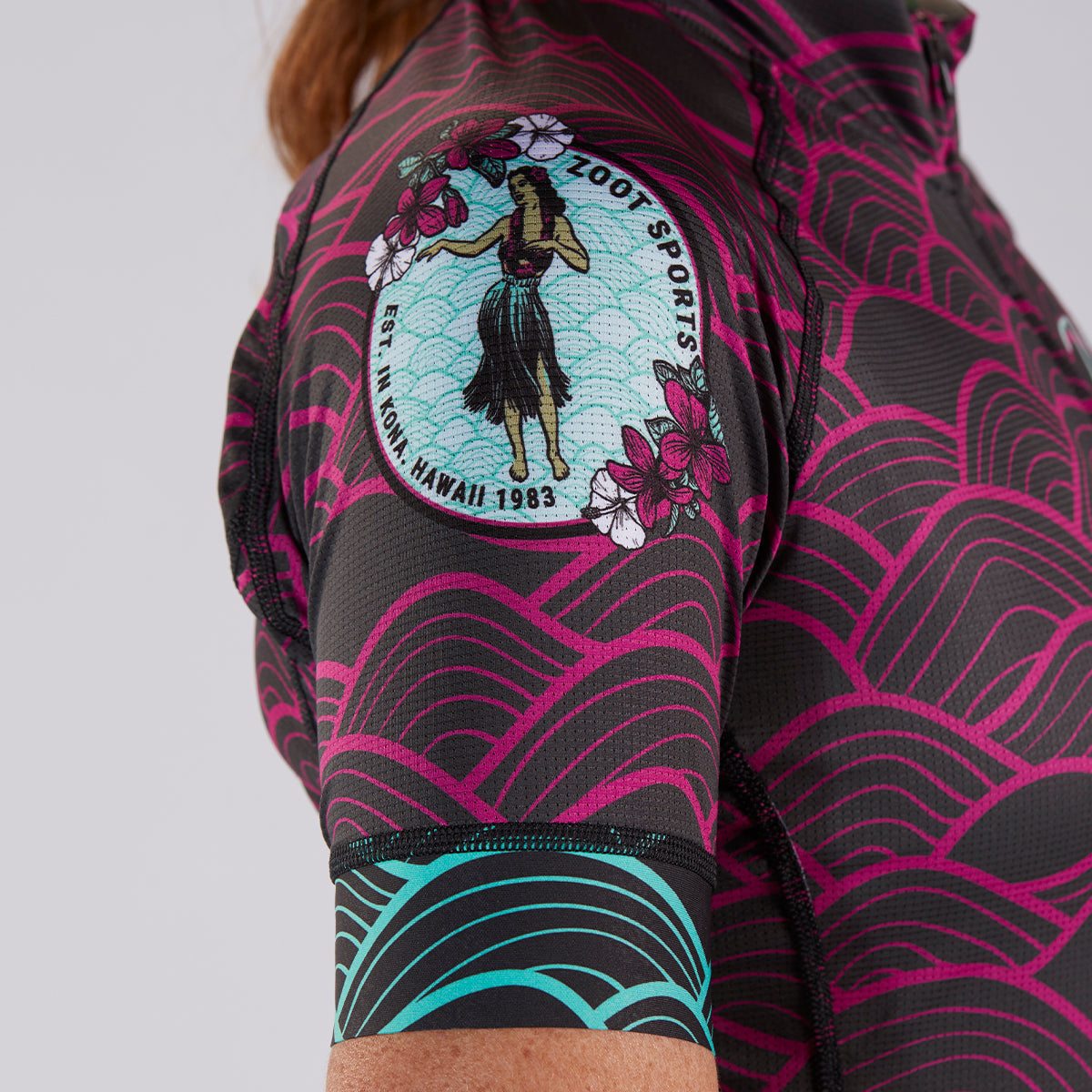 Tricota de Ciclismo Zoot ALOHA (mujer)