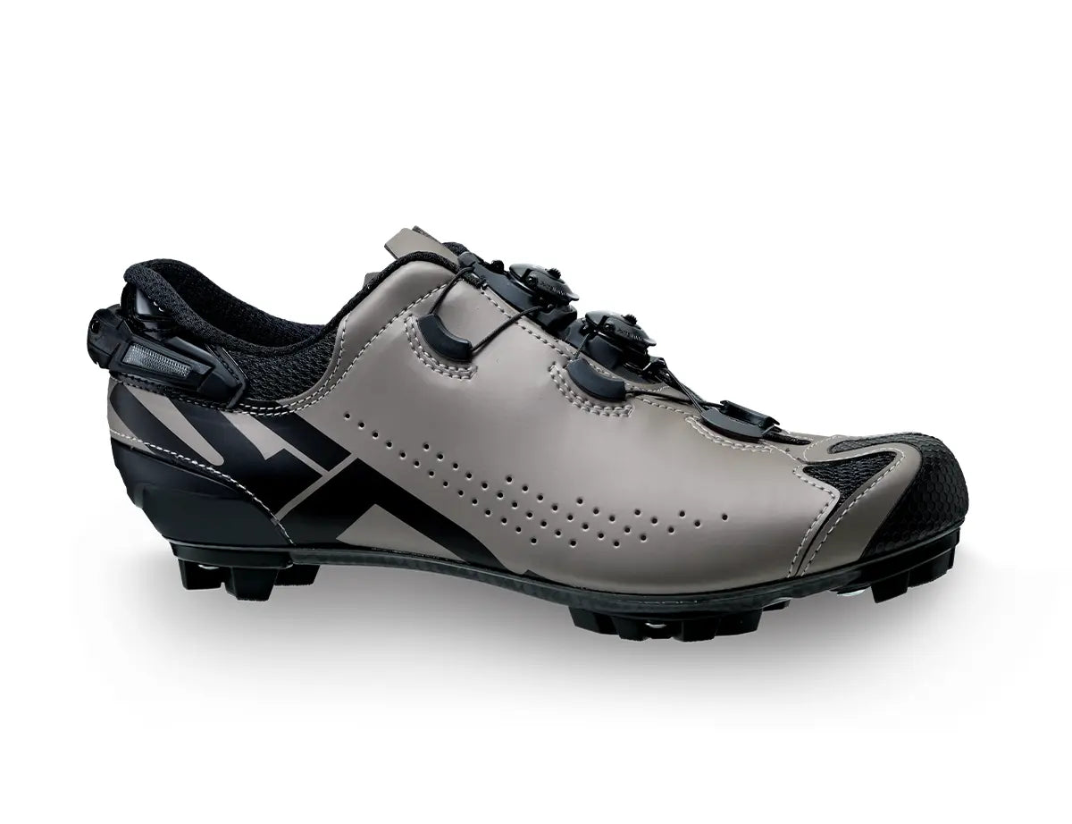 Sidi Tiger 2S - Zapato de ciclismo montaña MTB gris titanio con Negro