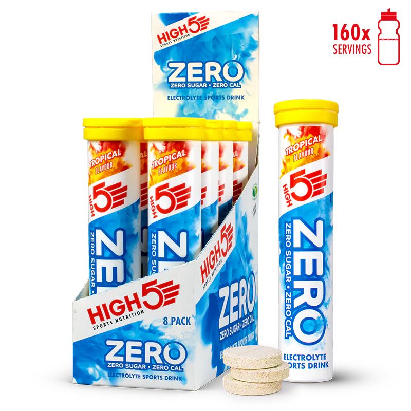 High5 Zero - Sales electrolitos efervescentes sin azucar (3 sabores)