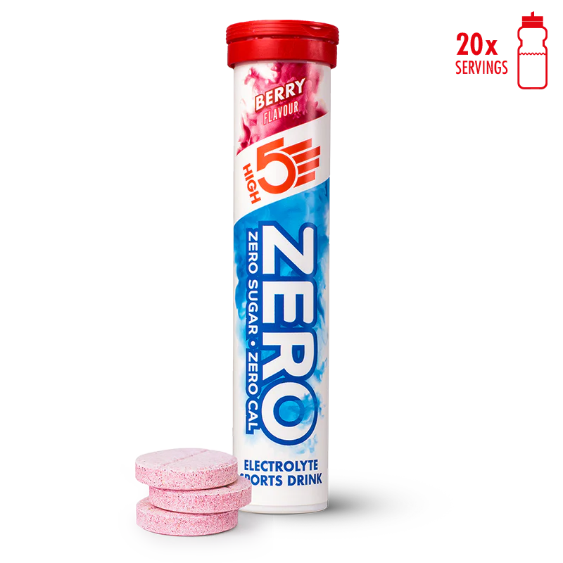High5 Zero - Sales electrolitos efervescentes sin azucar (3 sabores)