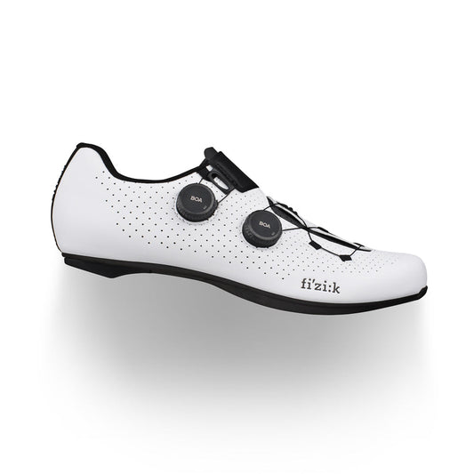 Fizik Vento Infinito Carbon - Zapatos de ruta premium (Colores Negro y Blanco)