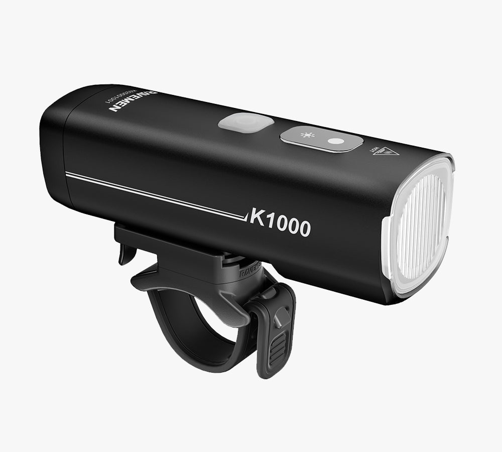 Luz delantera para bicicleta Ravemen K1000