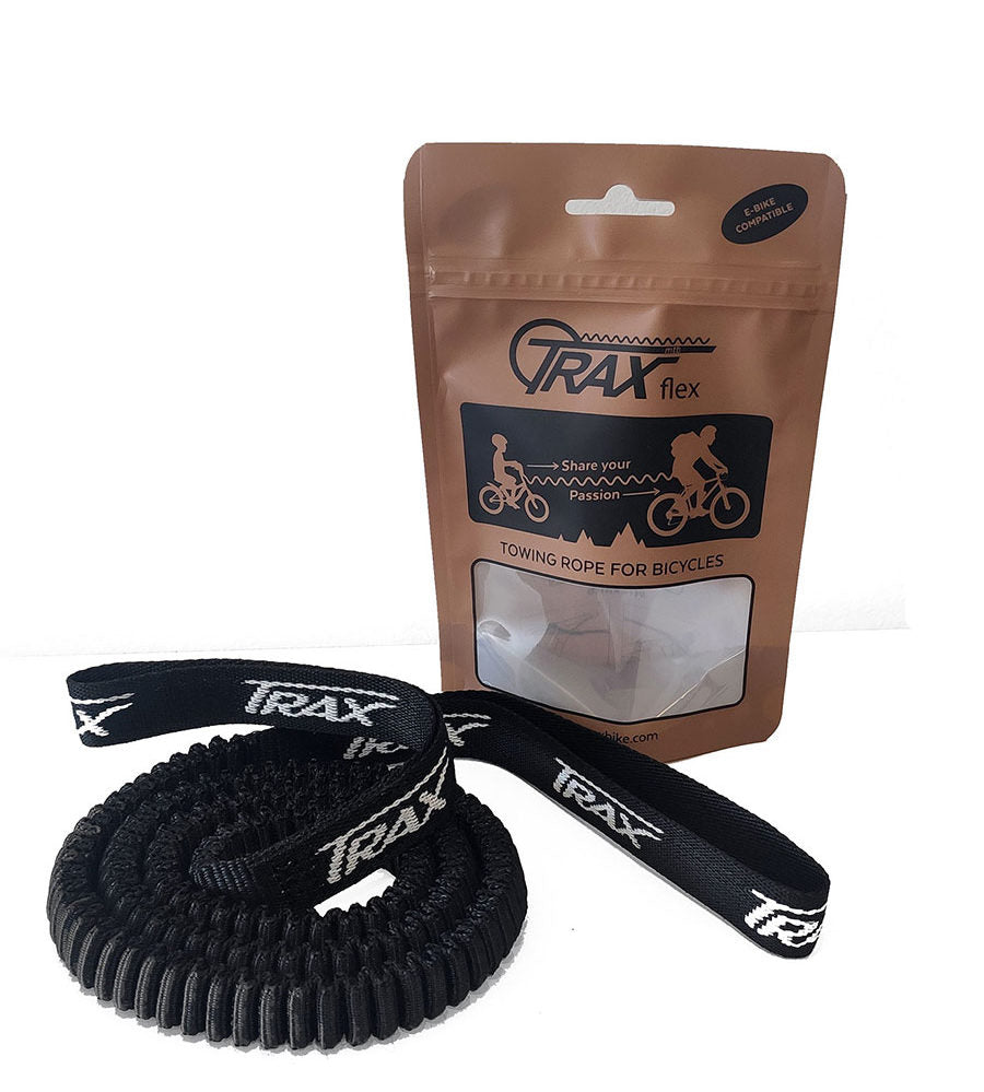 Trax Flex - Cuerda remolcadora de arrastre para bicicletas / e-bikes / Niños