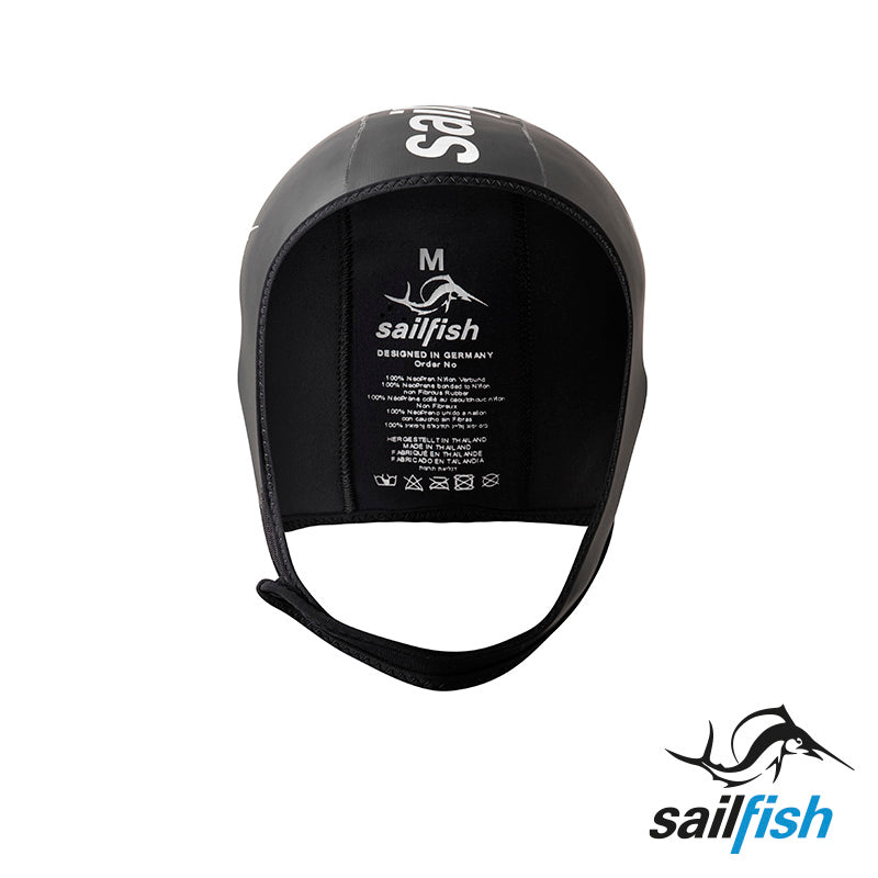 Gorro de Neopreno Ajustable Negro - Sailfish