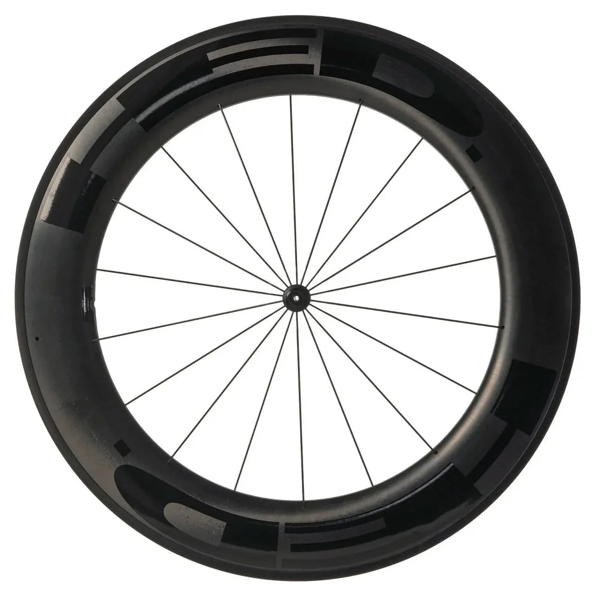 HED Jet RC Black - Rueda Lenticular de Ruta o Triatlón. Opciones sola o Con delantera perfil 60-90 (Freno Rim)
