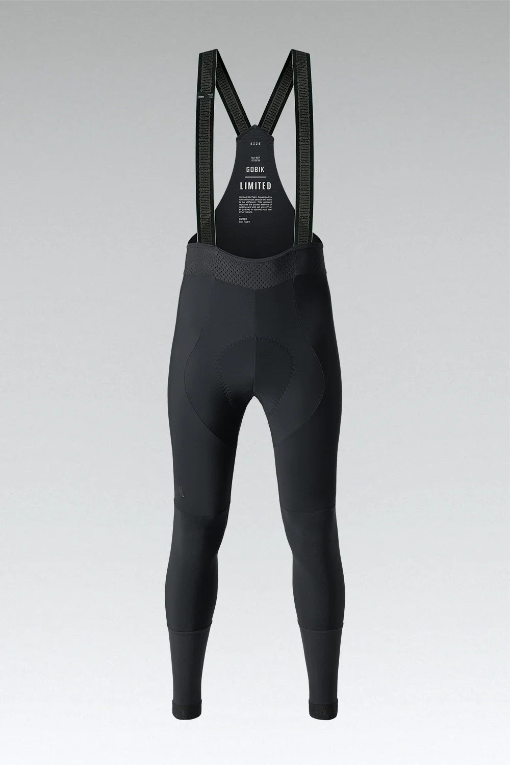 Gobik Culotte Limited 6.0 - Calzas Largas de ciclismo Hombre. Acolchado k10 (color Negro)