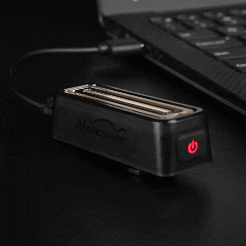 Magicshine-SEEMEE-100-AD - Luz trasera de ciclismo con visibilidad de diferentes ángulos
