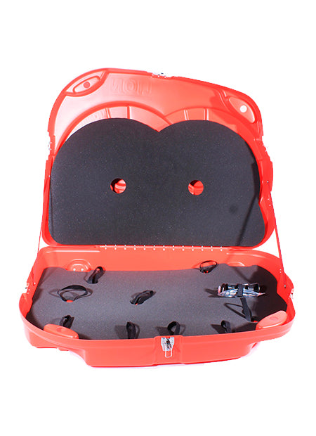 Maleta rígida para bicicleta Lion Bike Box (Rojo)