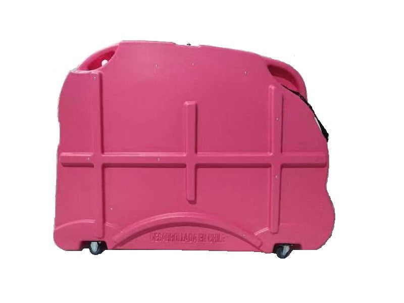 Maleta rígida para bicicleta Lion Bike Box (Rosada)