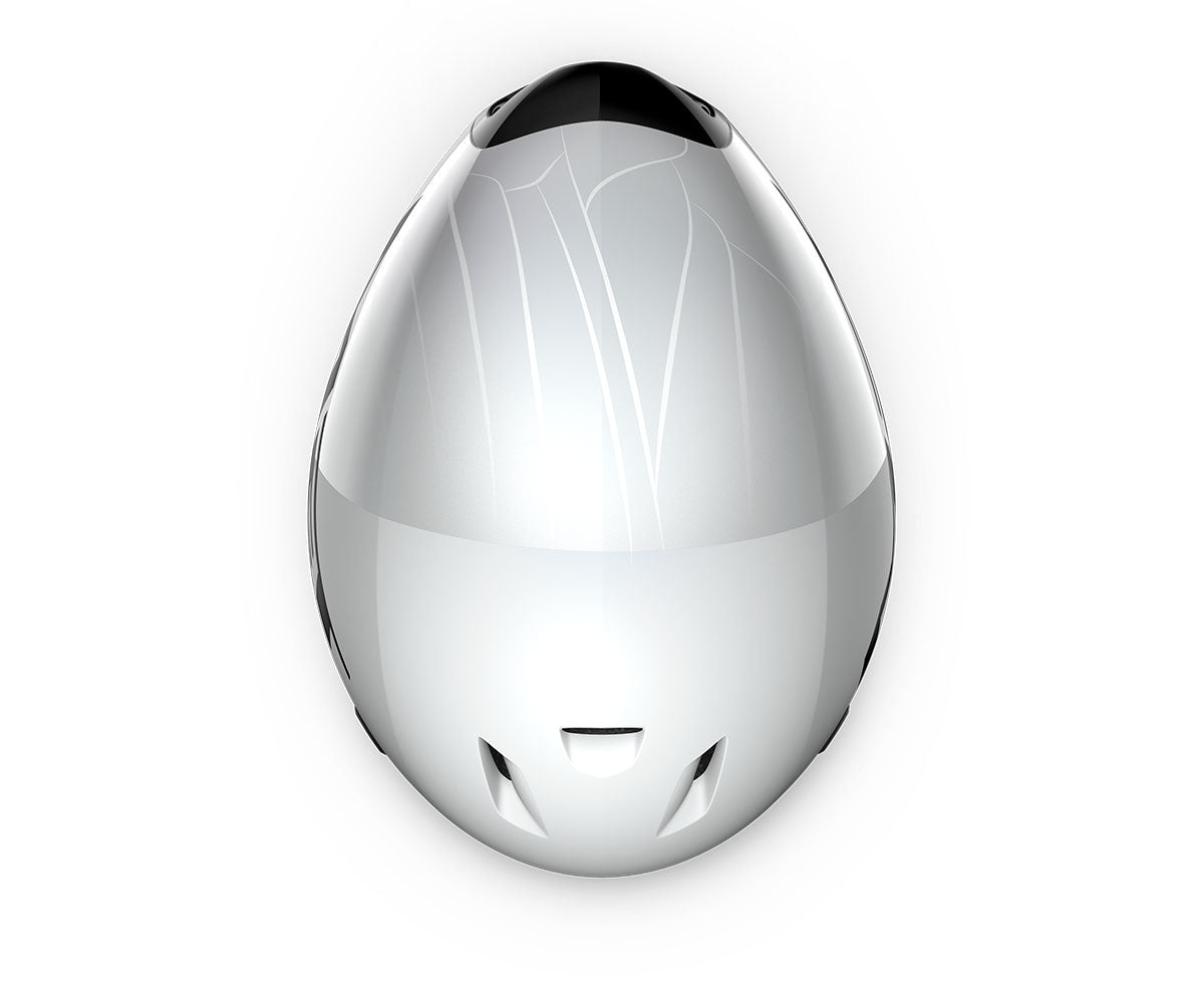 MET Codatronca - Casco Aero de Triatlón contrarreloj blanco