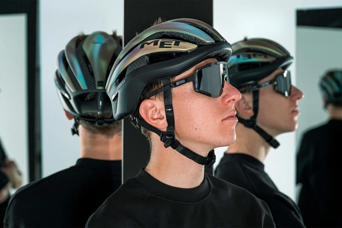 Met Trenta 3K Carbon Tadej Pogačar - Casco de Ciclismo Ruta Liviano Edición limitada (2 Colores)
