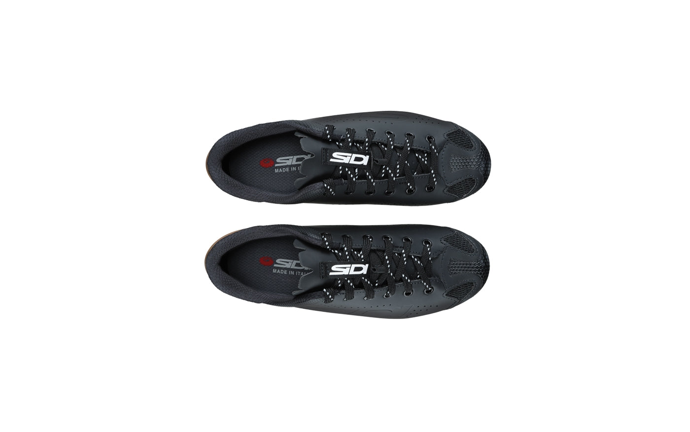 Sidi Dust ShoeLace - Zapato de ciclismo Gravel MTB con Cordones Negro