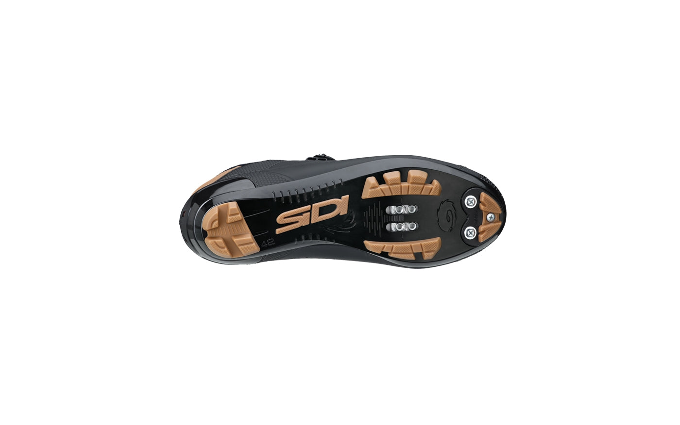 Sidi Dust ShoeLace - Zapato de ciclismo Gravel MTB con Cordones Negro