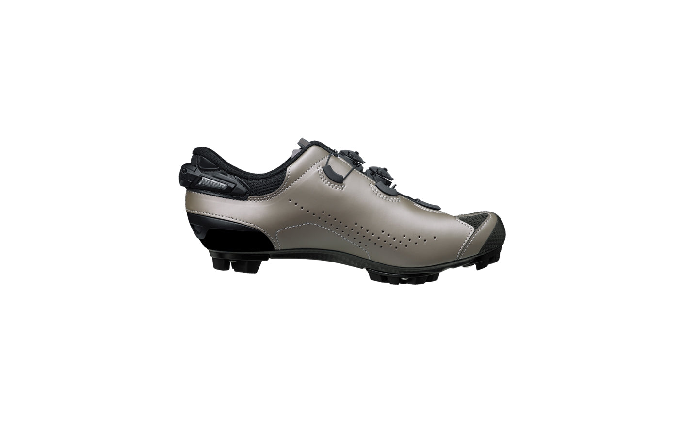 Sidi Tiger 2S - Zapato de ciclismo montaña MTB gris titanio con Negro